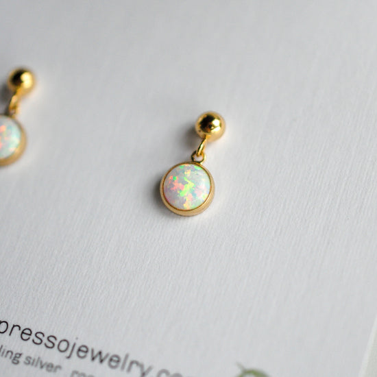 Opal Earrings - Quad Espresso Jewelry