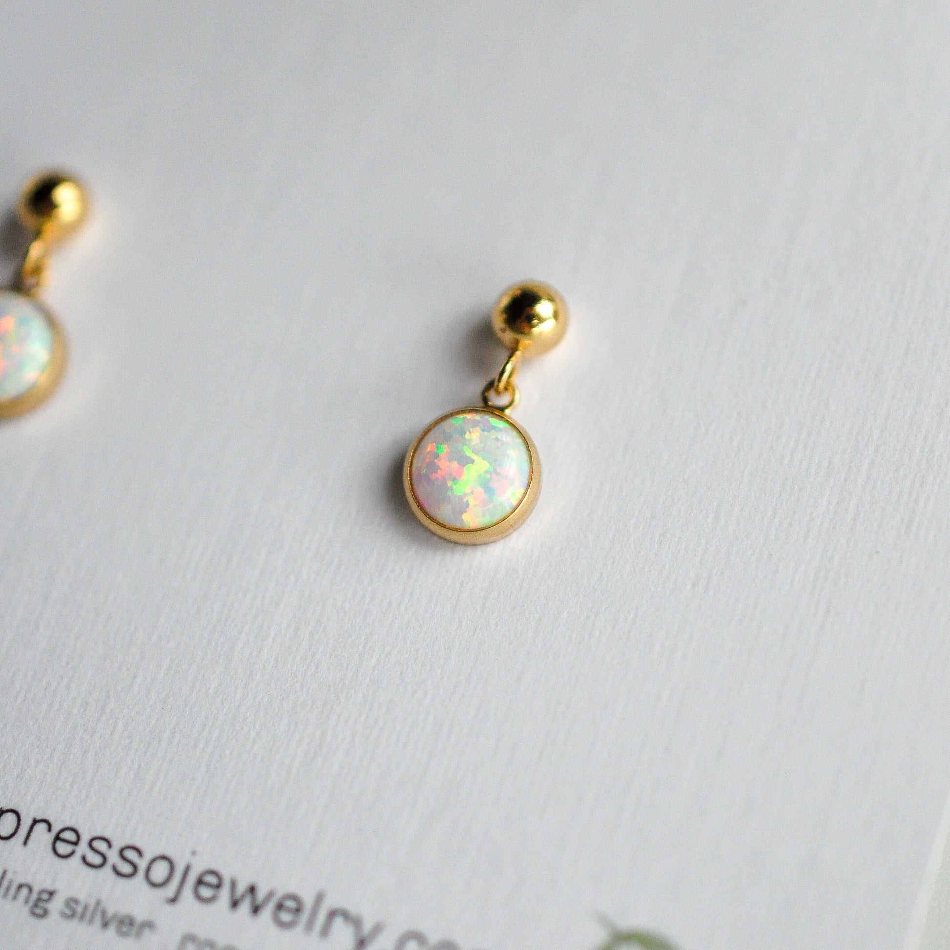 Opal Earrings - Quad Espresso Jewelry