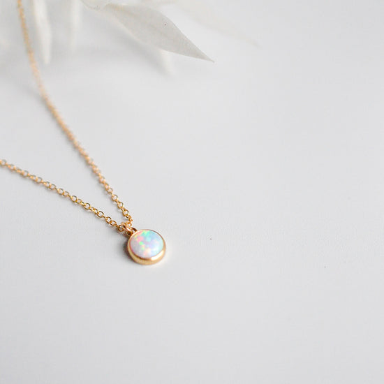 Opal Necklace - Quad Espresso Jewelry