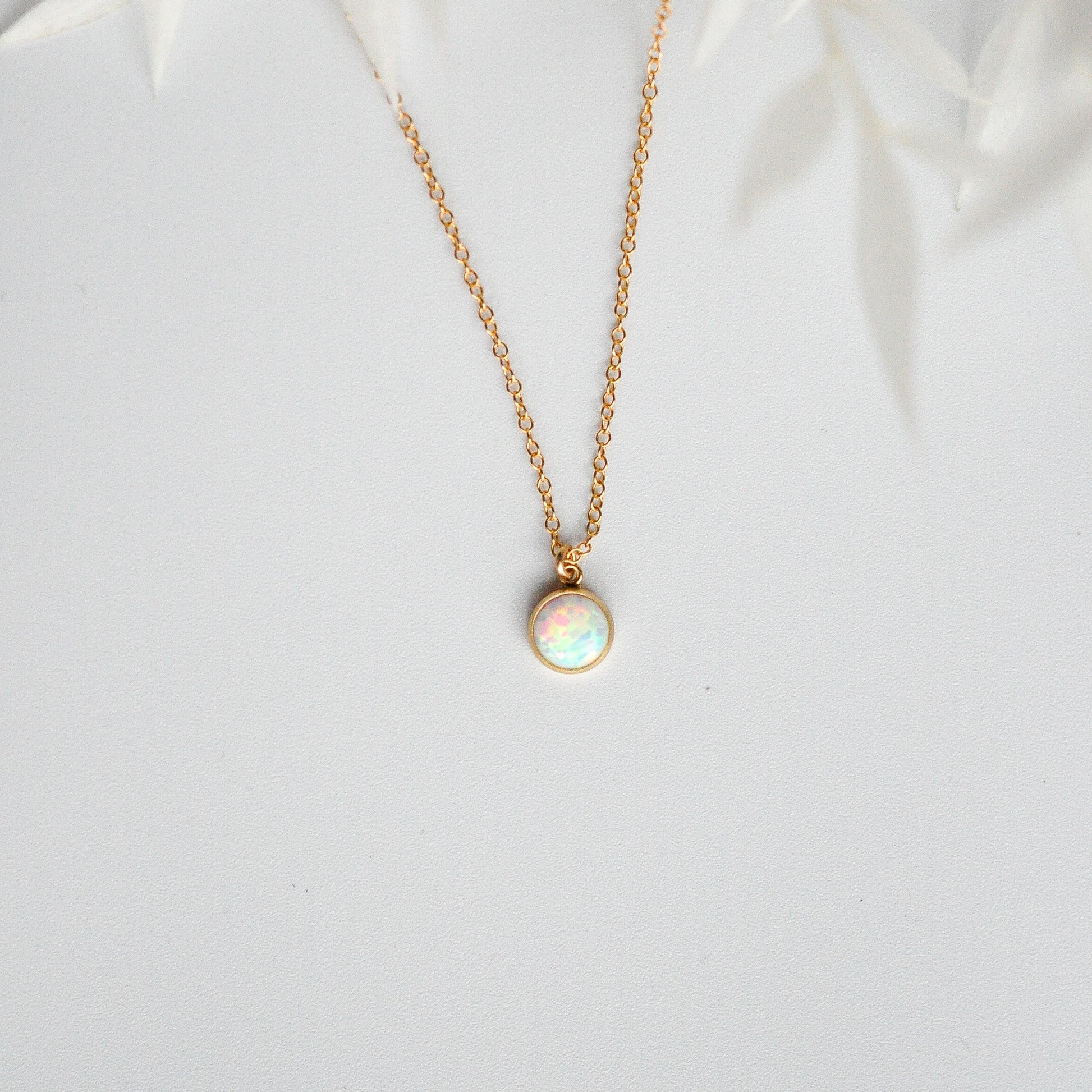 Opal Necklace - Quad Espresso Jewelry