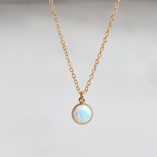 Opal Necklace - Quad Espresso Jewelry