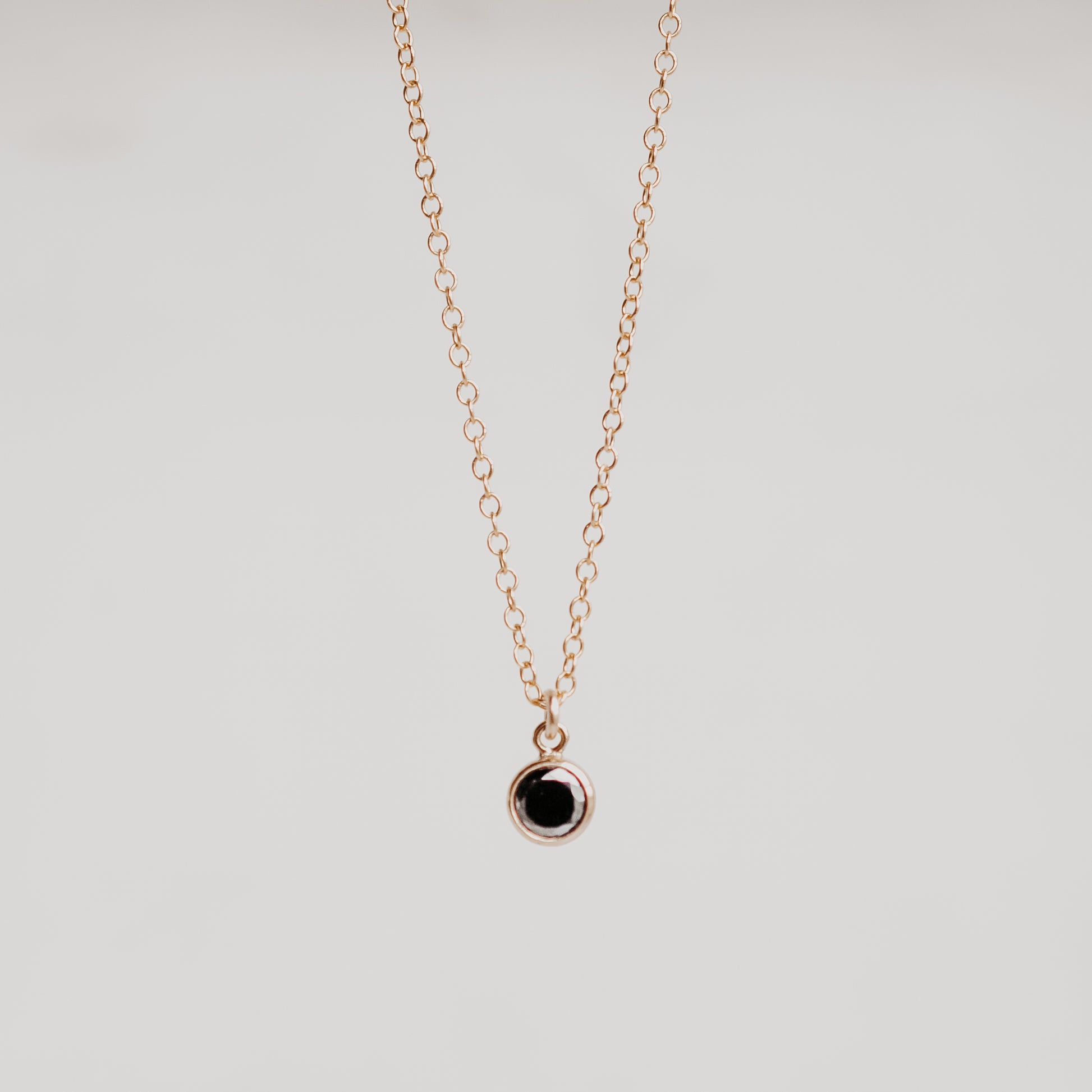 Black Charmer Necklace - Quad Espresso Jewelry