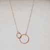 Unity Link Necklace - Quad Espresso Jewelry