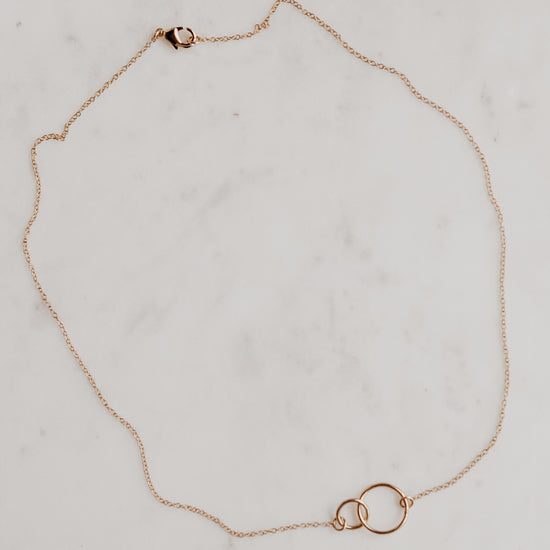 Unity Link Necklace - Quad Espresso Jewelry