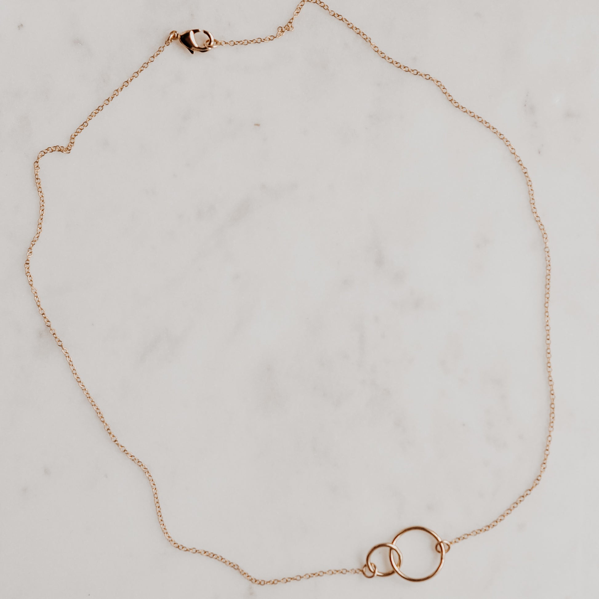 Unity Link Necklace - Quad Espresso Jewelry