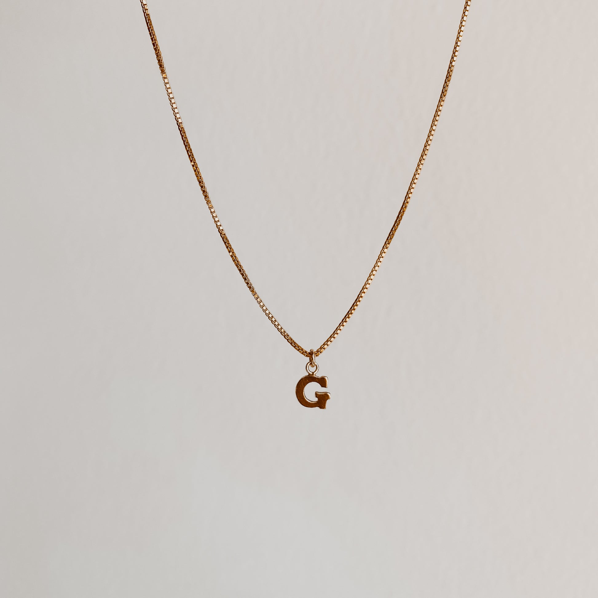 Initial Necklace Charms - Quad Espresso Jewelry