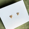 Bee Studs - Quad Espresso Jewelry