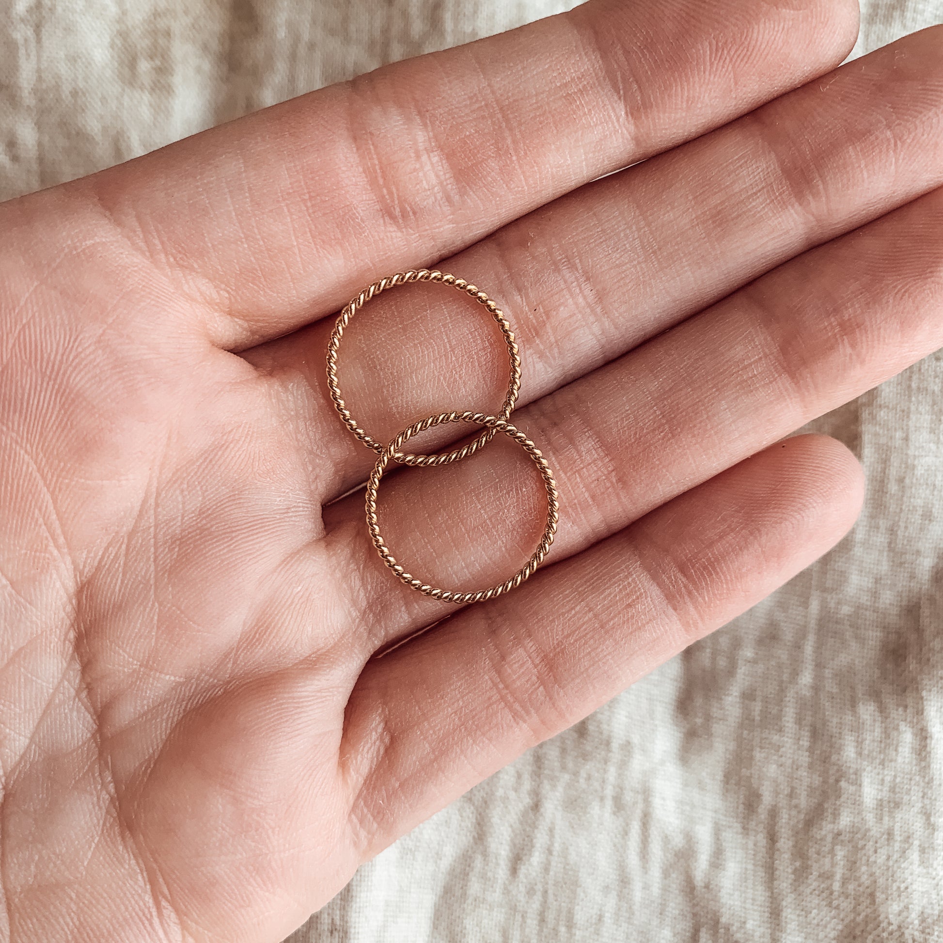 Twisted Wire Ring - Quad Espresso Jewelry