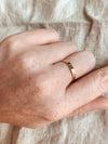 Flat Band - Quad Espresso Jewelry