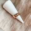 Thick Hammered Band - Quad Espresso Jewelry