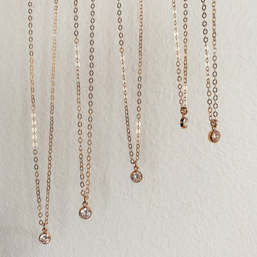 Shiny Charmer Necklace - Quad Espresso Jewelry