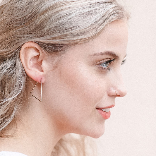 Trilateral Earrings - Quad Espresso Jewelry