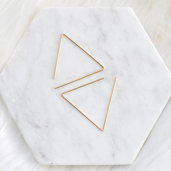Trilateral Earrings - Quad Espresso Jewelry