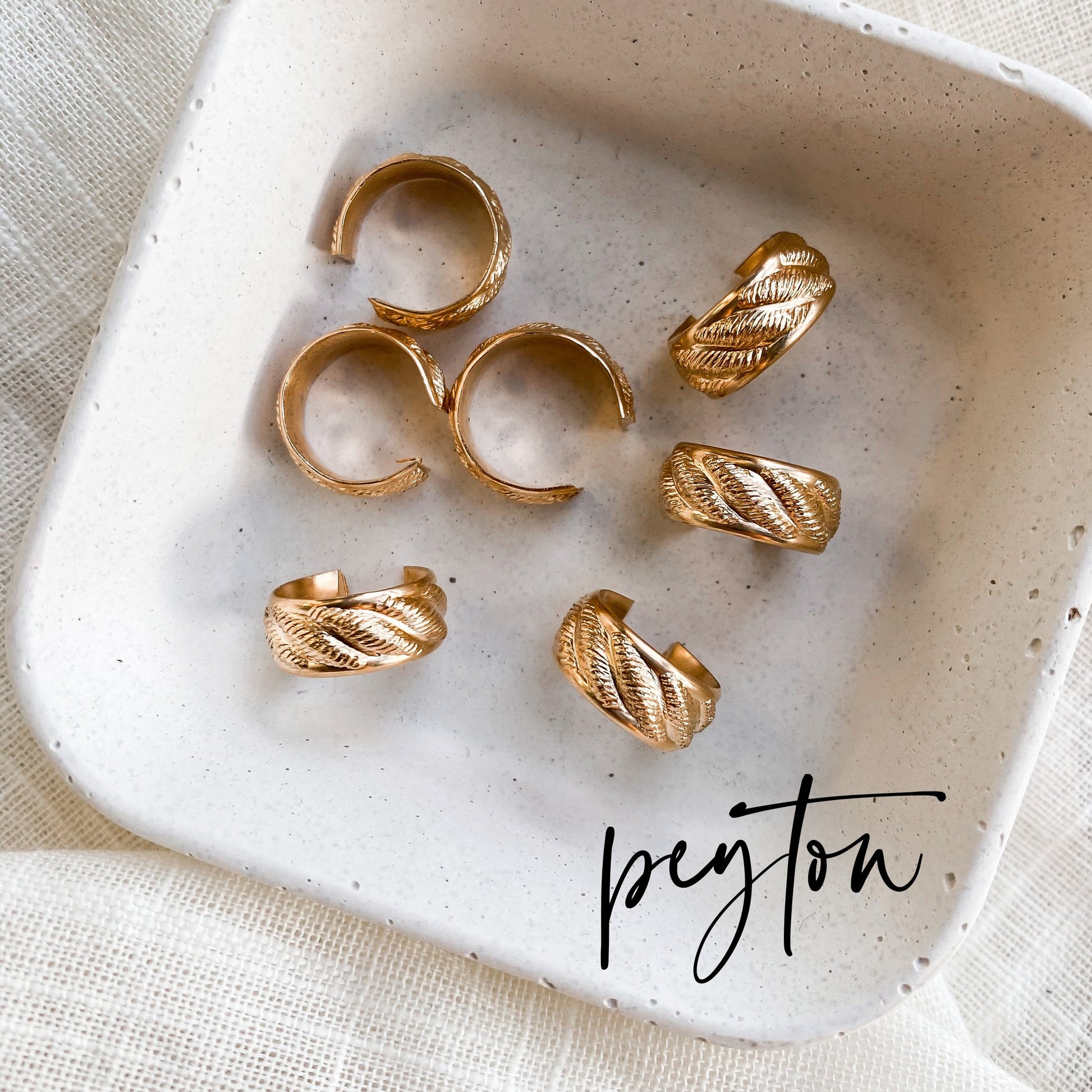 Ear Cuffs - Quad Espresso Jewelry