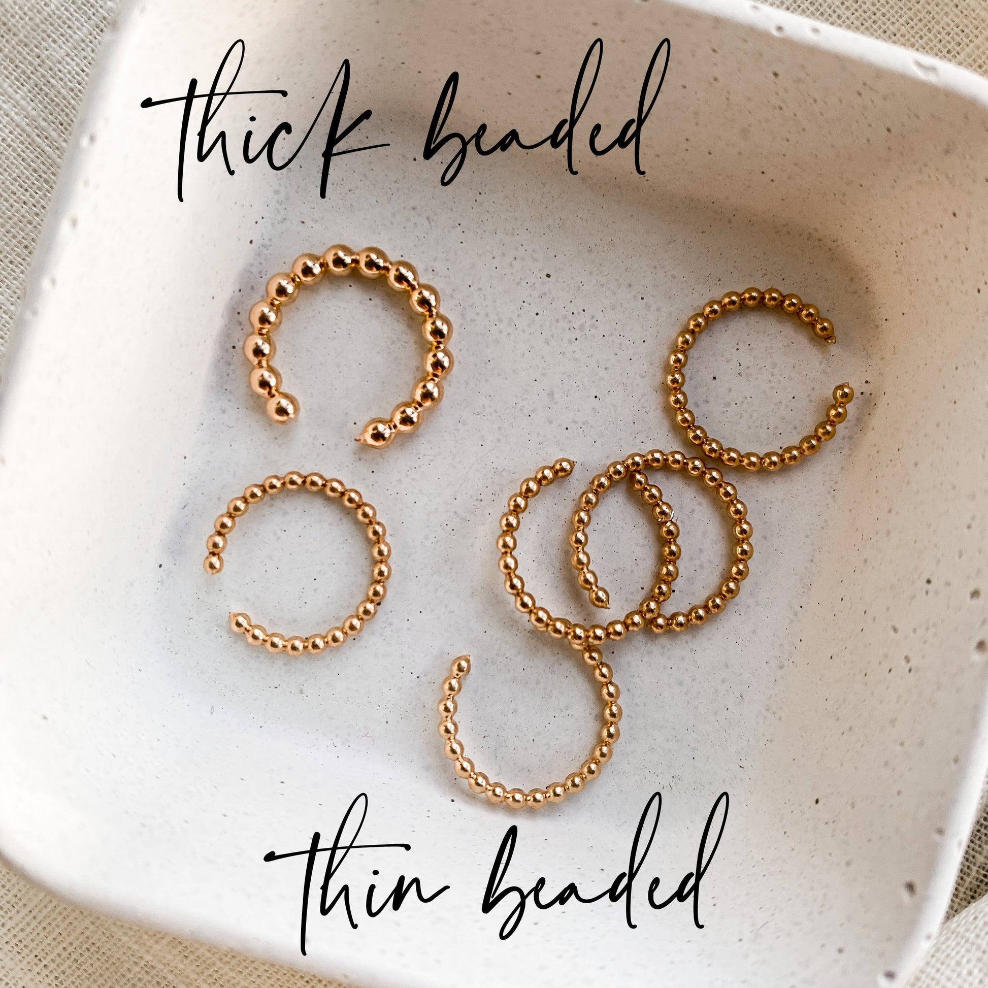 Ear Cuffs - Quad Espresso Jewelry
