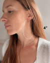 Essential Gold Hoops - Quad Espresso Jewelry
