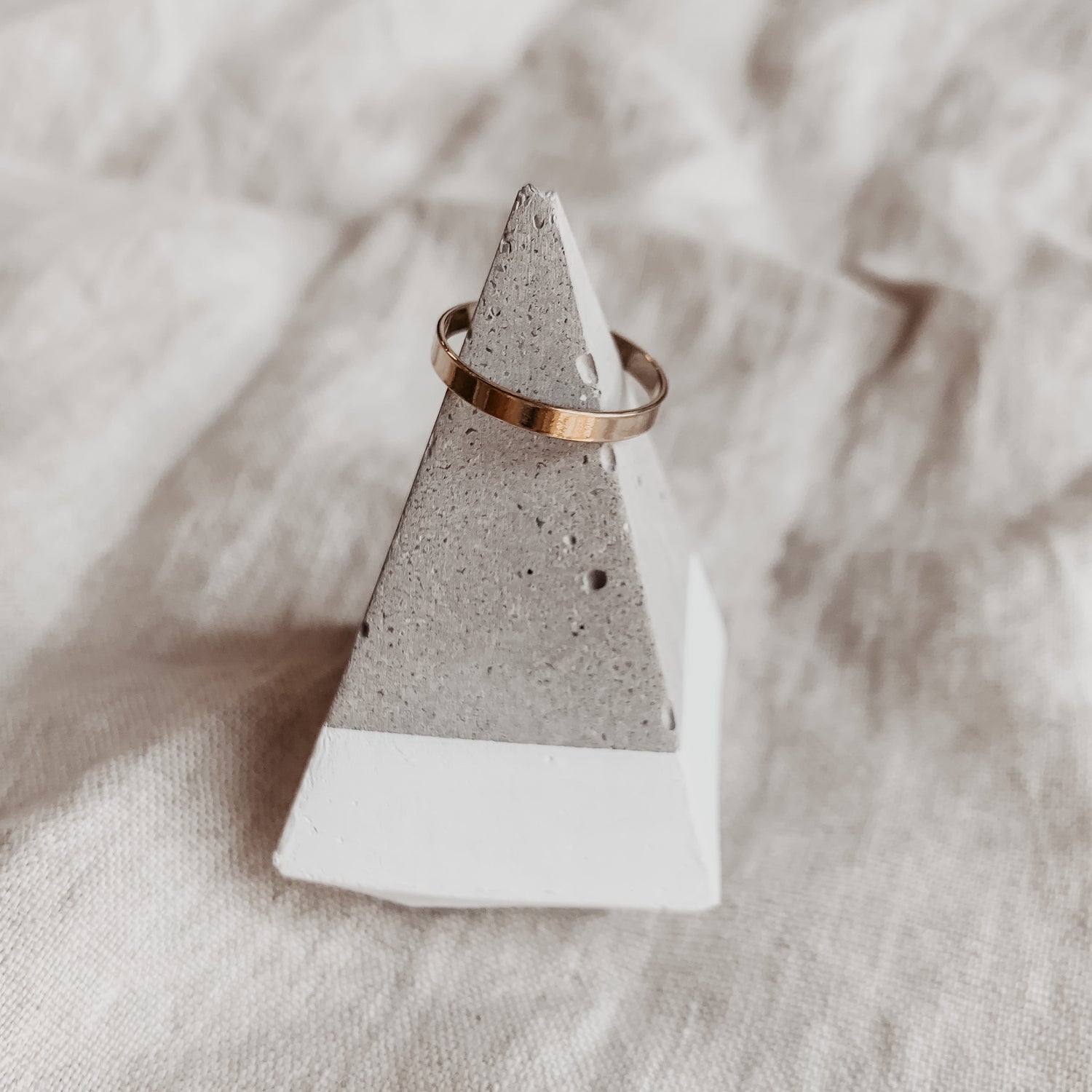 Flat & Twisted Ring Stack - Quad Espresso Jewelry