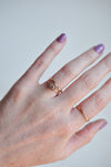 Signet Ring - Quad Espresso Jewelry