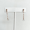 Herkimer Diamond Sunburst Swings - Quad Espresso Jewelry