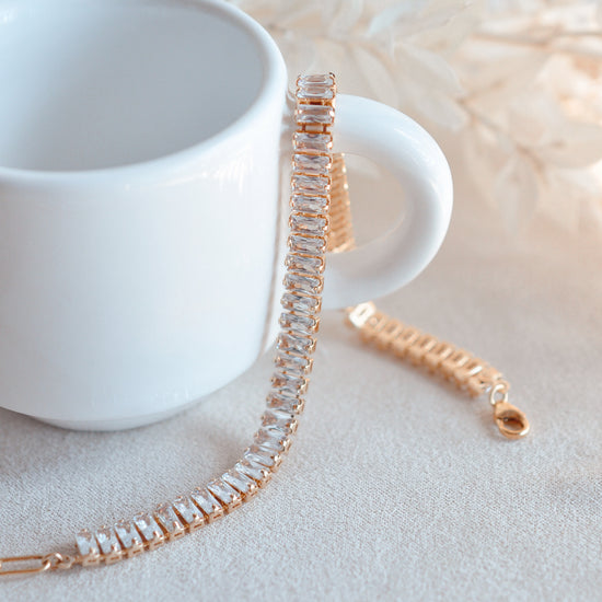 Flora Bracelet - Quad Espresso Jewelry