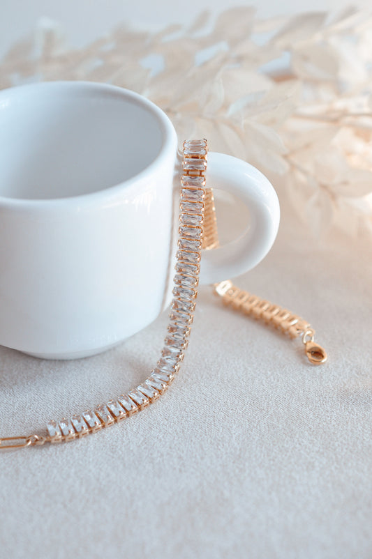 Flora Bracelet - Quad Espresso Jewelry