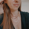 Luna Necklace - Quad Espresso Jewelry