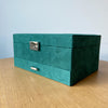 Velvet Collection Case - Quad Espresso Jewelry