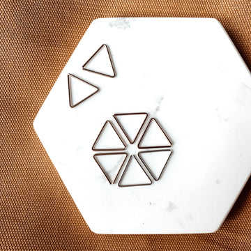 Seamless Triangles - Quad Espresso Jewelry