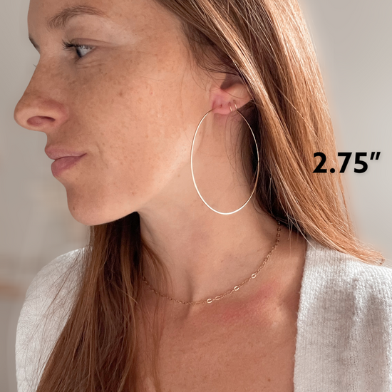 Essential Gold Hoops - Quad Espresso Jewelry