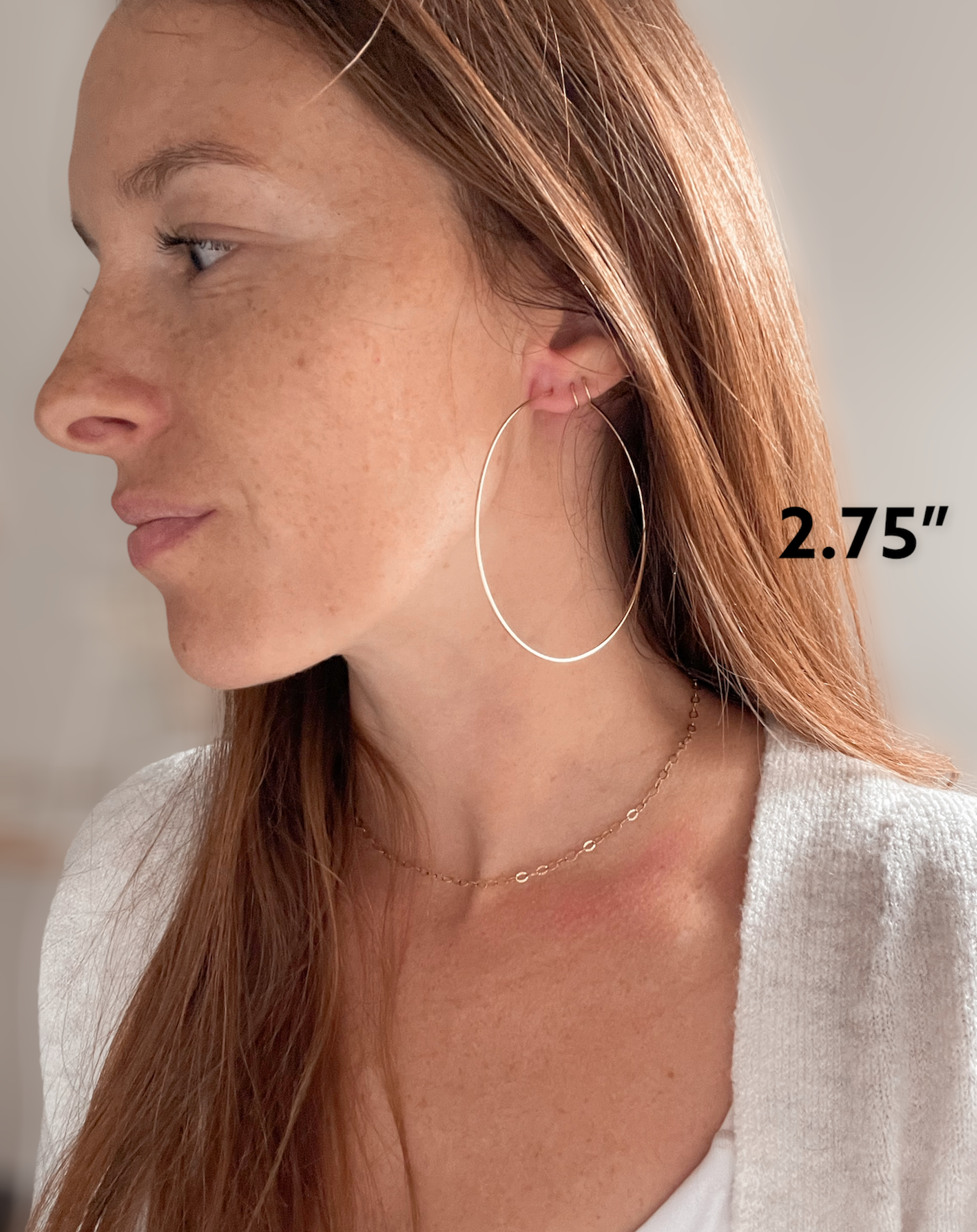 Essential Gold Hoops - Quad Espresso Jewelry