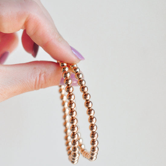 Bella Beaded Bracelets - Quad Espresso Jewelry