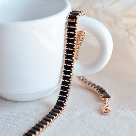 Flora Bracelet - Quad Espresso Jewelry
