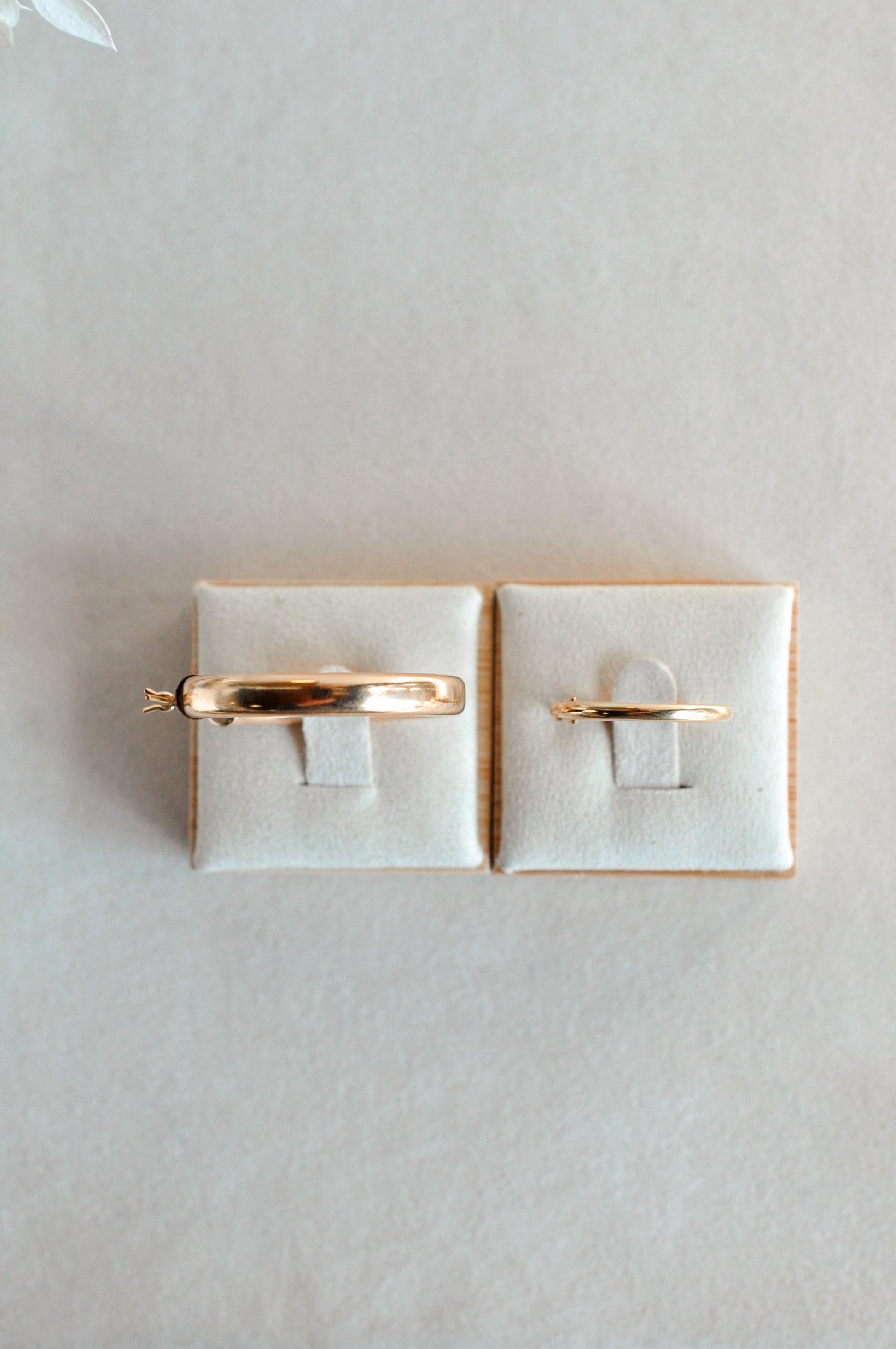 Chunky Statement Hoops - Quad Espresso Jewelry