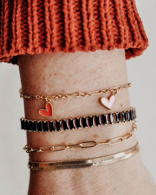 Big Lilah Bracelet - Quad Espresso Jewelry