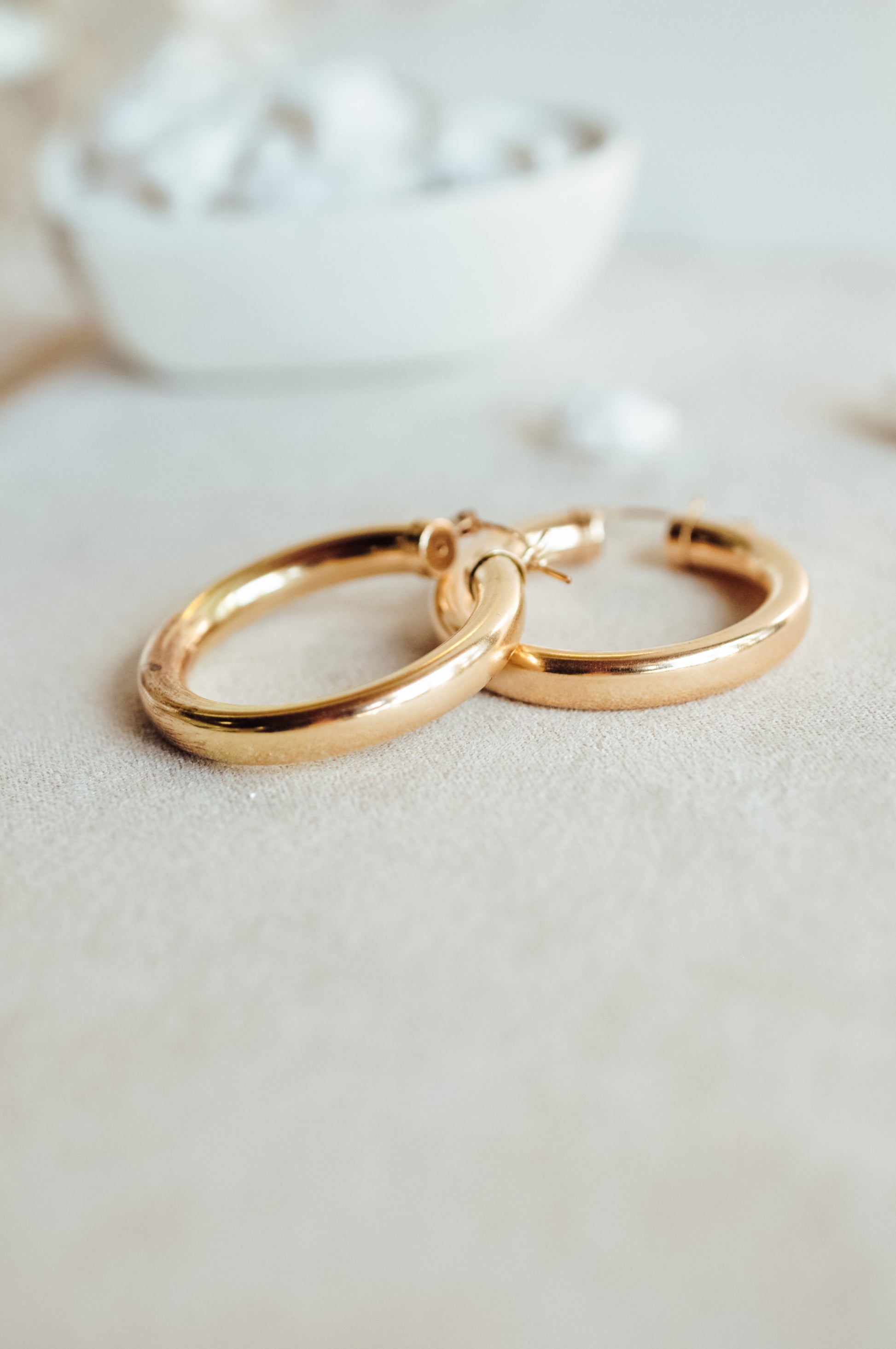 Chunky Statement Hoops - Quad Espresso Jewelry