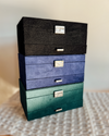 Velvet Collection Case - Quad Espresso Jewelry