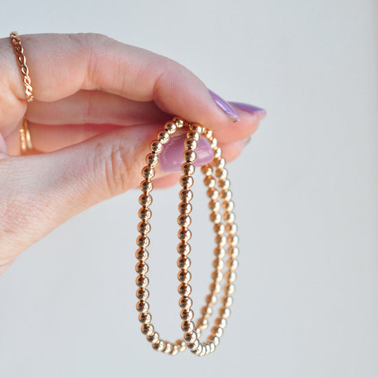 Bella Beaded Bracelets - Quad Espresso Jewelry