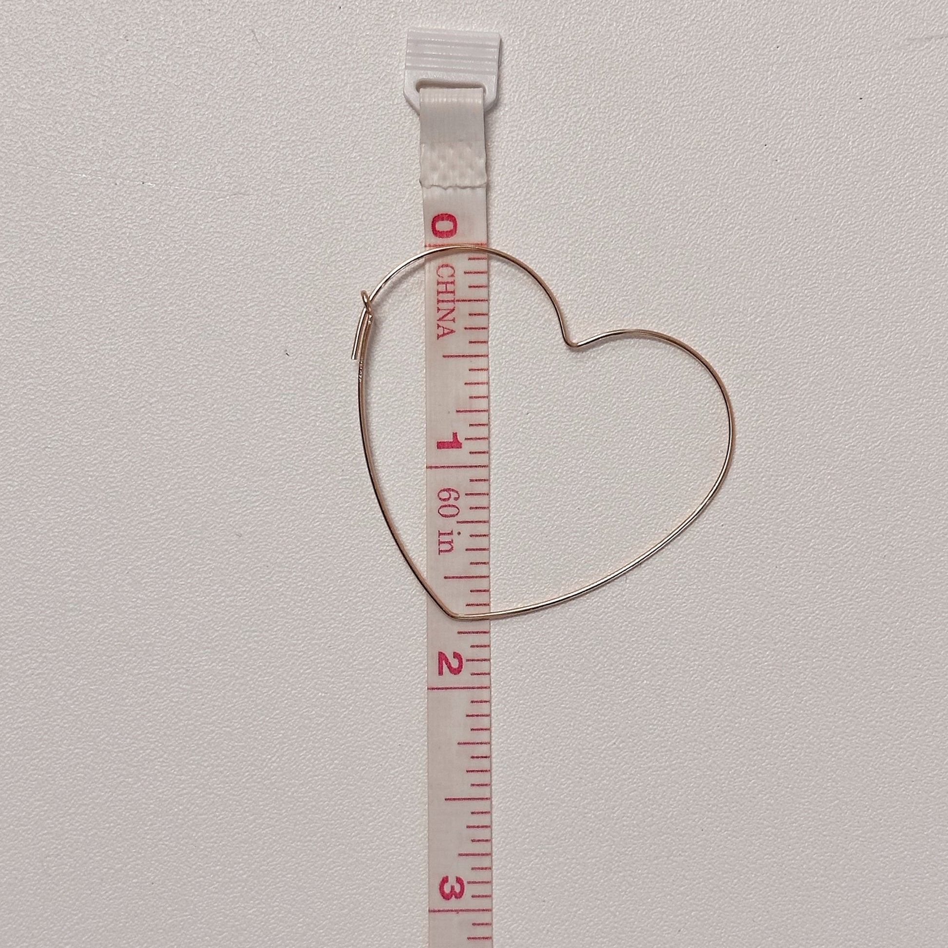 Heart Hoops - Quad Espresso Jewelry