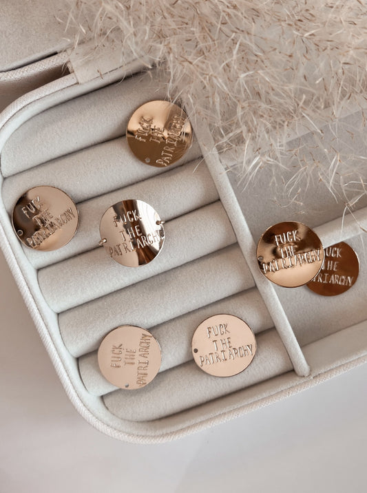 Fu* The Patriarchy Ring - Quad Espresso Jewelry