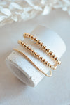 Bella Beaded Bracelets - Quad Espresso Jewelry