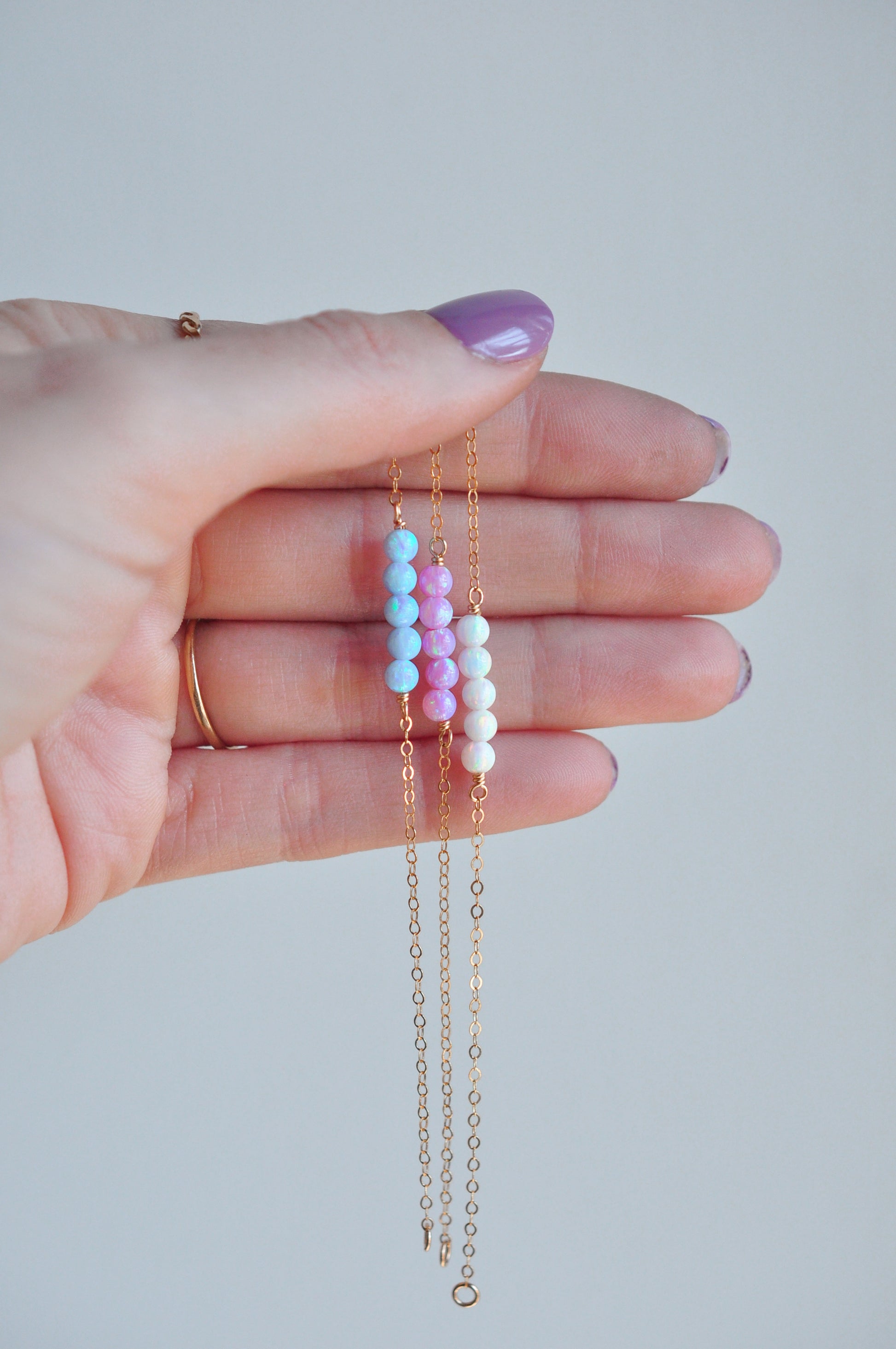 Opal Bracelet - Quad Espresso Jewelry