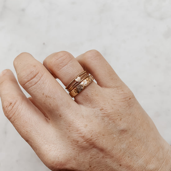 Ultimate Ring Stack - Quad Espresso Jewelry