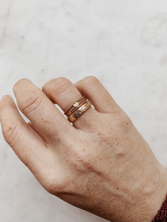Ultimate Ring Stack - Quad Espresso Jewelry