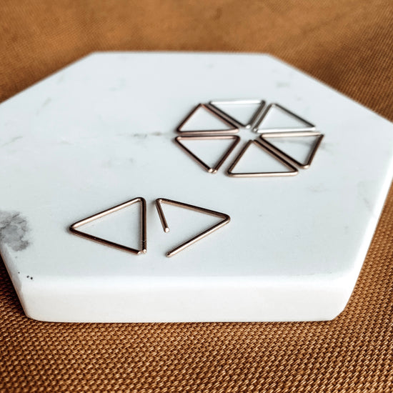 Seamless Triangles - Quad Espresso Jewelry