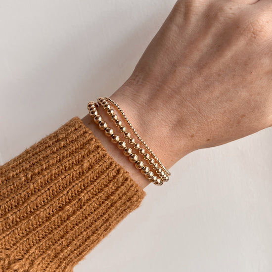 Bella Beaded Bracelets - Quad Espresso Jewelry