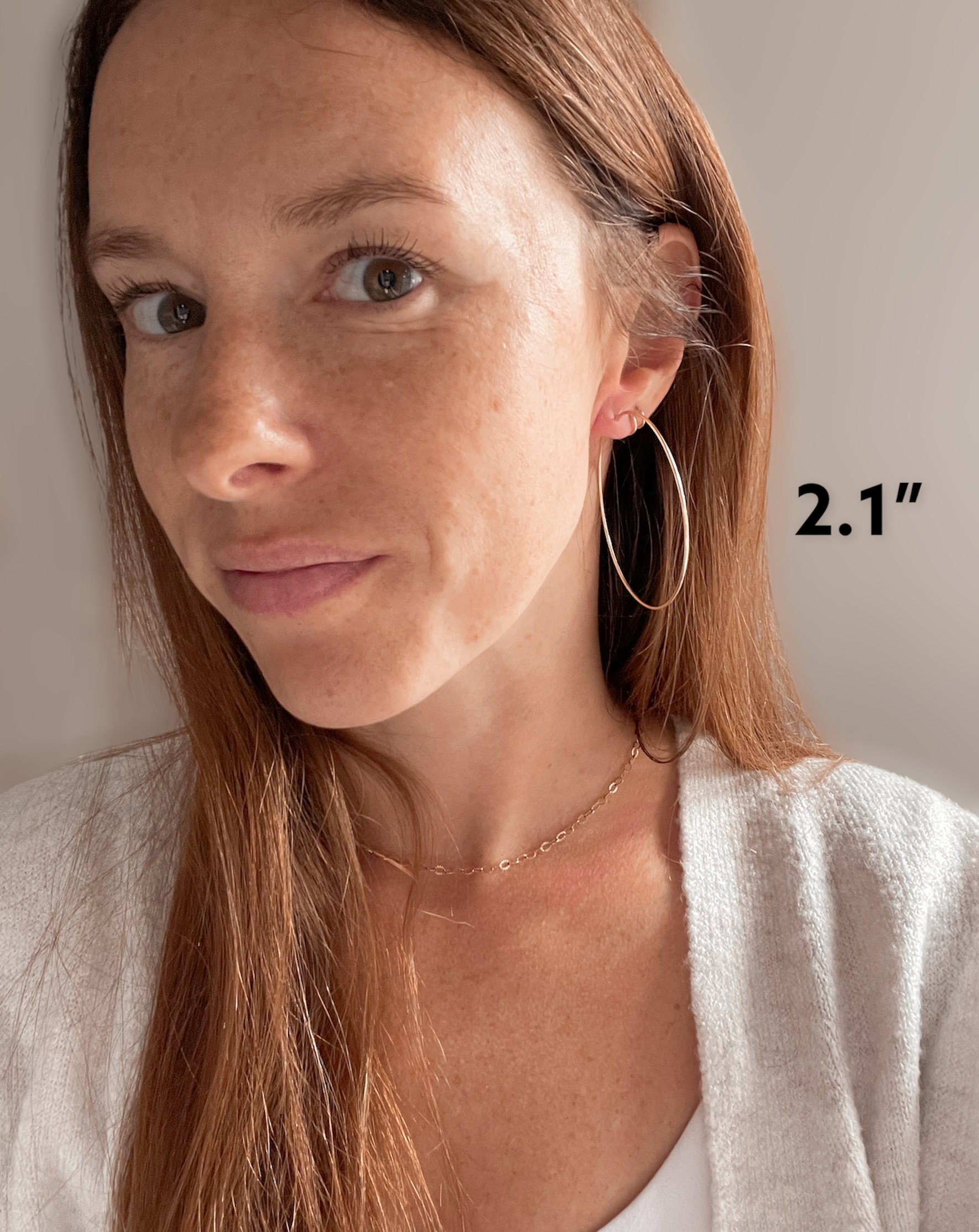 Essential Gold Hoops - Quad Espresso Jewelry