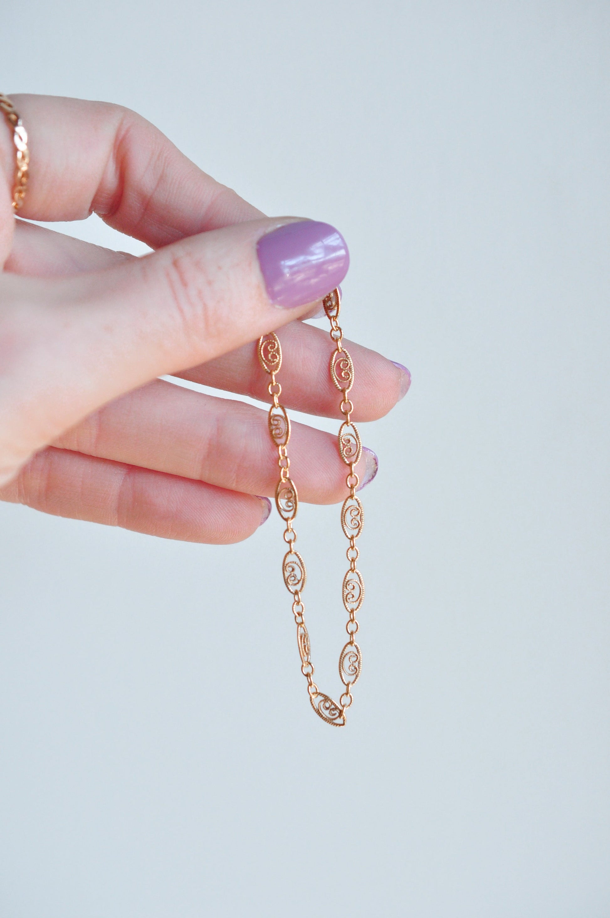 Vintage Chain - Quad Espresso Jewelry