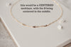 Initial Connector Charm Necklace
