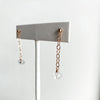 Herkimer Diamond Sunburst Swings - Quad Espresso Jewelry