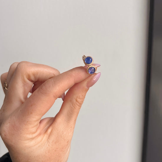HALO Ring - Tanzanite - Quad Espresso Jewelry